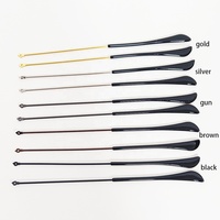 Maohua RB3026 Branches de lunettes en acétate et métal avec embouts, pièces de rechange pour la réparation de lunettes, 10 paires/20 pièces