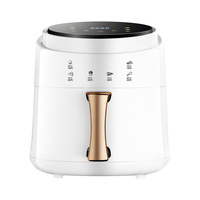 Friteuse électrique sans huile personnalisée 5L 6L 7L 8L 12L à écran tactile 1400W Friteuse à air chaud