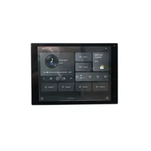 Sistema de audio inteligente para el hogar, amplificador de montaje en pared con pantalla de 8 pulgadas, 2 canales, Bluetooth, Android 8,1