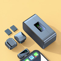 Microphone et haut-parleur intégrés à son clair comme du cristal, collection de capsules de micro analogiques de haute qualité pour