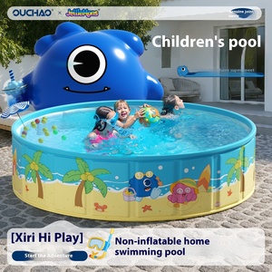 Grande acqua pieghevole addensata piscina da gioco per adulti bambini famiglia all'aperto gonfiaggio acqua gonfiabile impianti di divertimento - Product Image 3