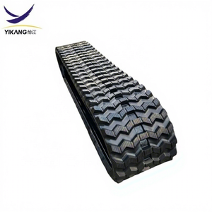 Zigzagpatroon Fit T870 333G T180 T190 T550 T590 T595 Compact <span class=keywords><strong>Track</strong></span> Loader Onderstel B450x86zx58 B320x86zx49 <span class=keywords><strong>Rubber</strong></span> <span class=keywords><strong>Track</strong></span> - Product Image 1