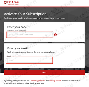 Tikeys 24/7 Chat McAfee <span class=keywords><strong>Internet</strong></span> <span class=keywords><strong>Security</strong></span> Bind <span class=keywords><strong>Key</strong></span> 10 Apparaten 1 Jaar Wereldwijd Online met Garantie Officiële Inwisseling - Product Image 3