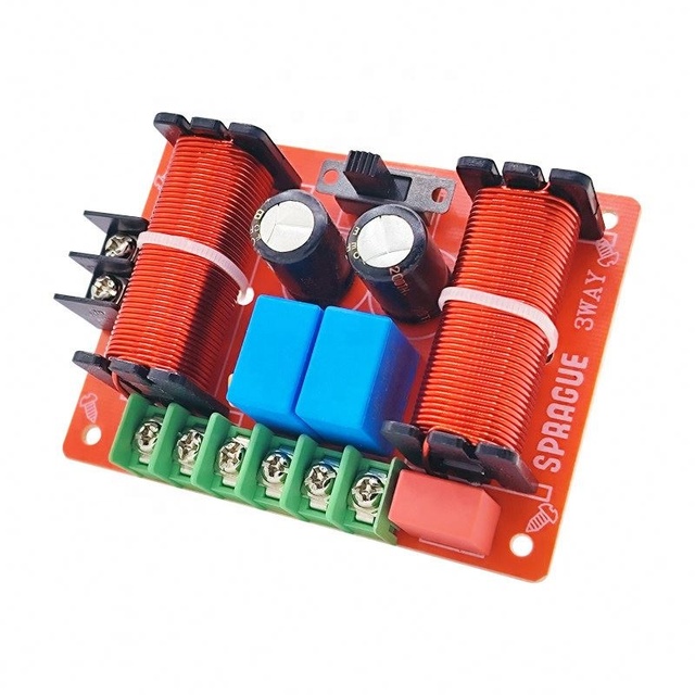 150W Professional 3-way Crossover Board Terminal Type HIFI DIY Adjustable Speaker SPRAGUE-A