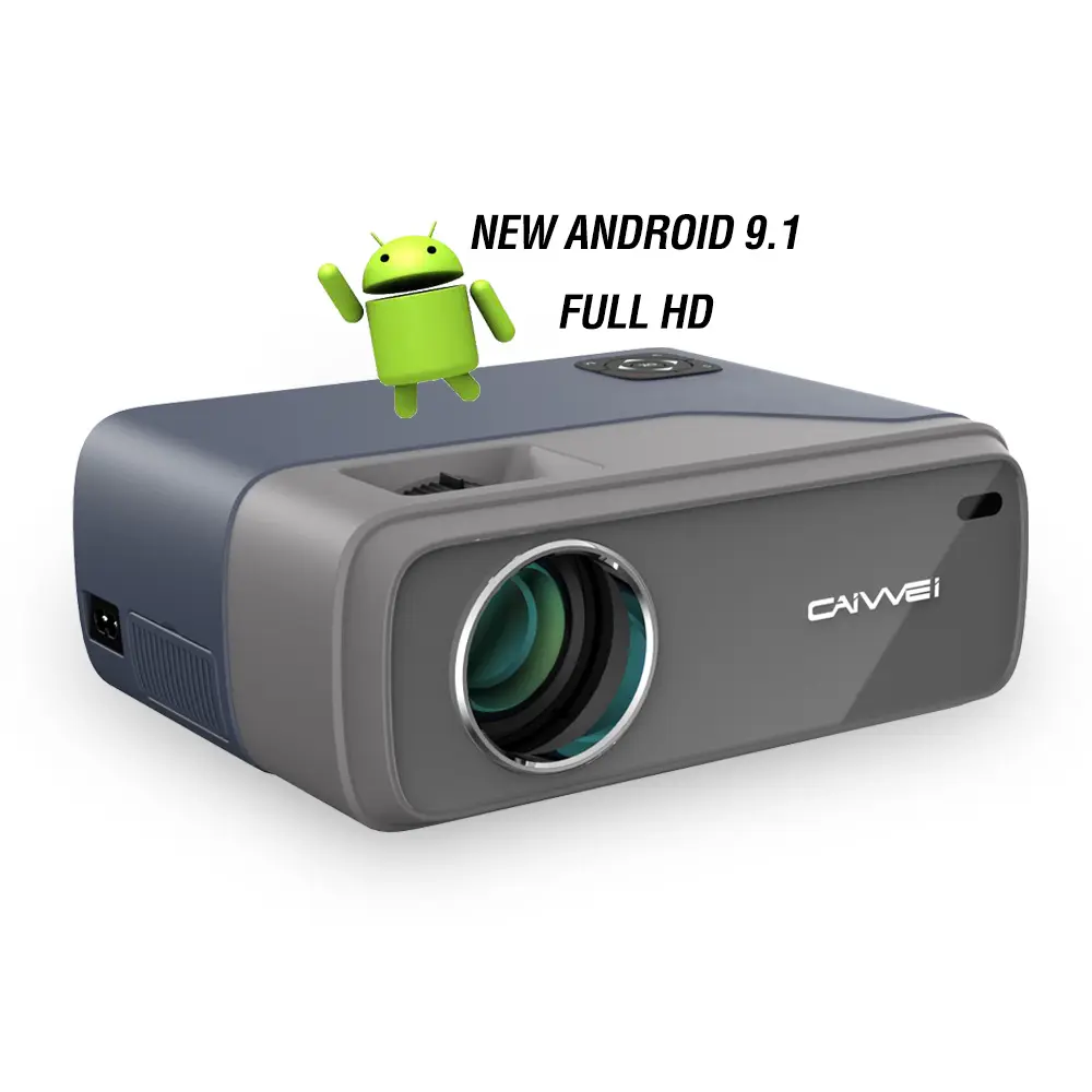 Neue Smart Mini Full HD Android 9.0 Projektoren Mobile Projektor Mini Projektor für Smartphones