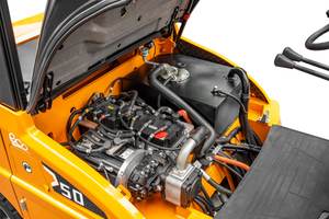 Mesin logistik 4 roda penyeimbang Forklift seri XE CPD50 <span class=keywords><strong>5ton</strong></span> beban listrik Forklift dengan tinggi angkat 3m - Product Image 5