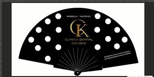 Black Rib Pp <b>Plastic</b> Handheld Fan With Bag Pvc Material <b>Letter</b> Pattern for Home Decoration or Business Advertising Gifts - Product Image 5