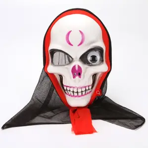 Halloween one-eyed trickster Mask, the new grin tooth horror plus Boo scary party Mask