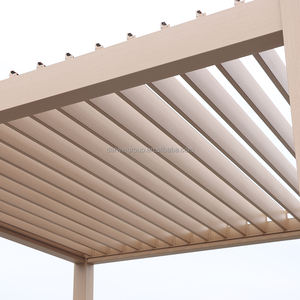 Pérgola de Aluminio Personalizable con Techo Impermeable, Toldo Bioclimático para Jardín, Patio o Terraza, Pérgola Retráctil - Product Image 3