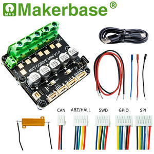 Placa de un solo canal de alta corriente Makerbase <span class=keywords><strong>ODrive</strong></span> basada en <span class=keywords><strong>ODrive</strong></span> 36 con codificador AS5047P integrado, fabricada en China, paquete uno. - Product Image 3