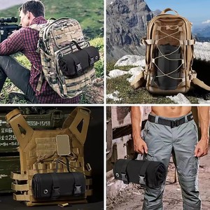 Colchoneta de Tiro Plegable Portátil para una Persona, Resistente a la Humedad, Enrollable y Acolchada, para Soldados, <span class=keywords><strong>Camping</strong></span>, Antideslizante - Product Image 6