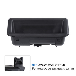 สวิตช์ประตูท้ายรถ 51247118158 สำหรับบีเอ็มดับเบิลยู E70 E71 128i 328i 135i พลาสติกสีดำปุ่มกดล็อคตัวกระตุ้น - Product Image 4