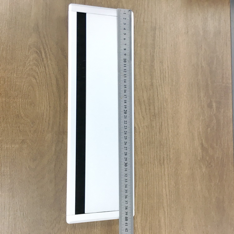 Белая втулка для кабеля 60 мм, Настольная щетка из алюминиевого сплава, Настольная втулка, корпус для кабеля, белая Втулка 60 мм