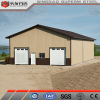 Structure en acier préfabriquée Boutique Bâtiments Kits Prix Stockage Atelier Entrepôt Tracteur Garage Voiture
