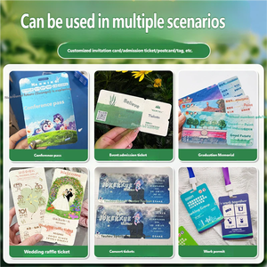 Cartes découpées sur mesure : cartes d'invitation et étiquettes écologiques en papier laminé or. - Product Image 3