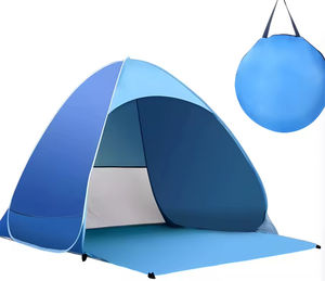 Carpa de Playa Plegable, Toldo, Refugio del Sol, Cabaña para Adultos, Bebés y Niños, Actividades al Aire Libre, Camping, Pesca, Senderismo, Picnic, Turismo - Product Image 1