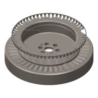DCEC Dongfeng Cummins Motor Machinery Engine Parts, Repuestos Cummins, Amortiguador de Vibraciones Viscosas, Número de Pieza 5256139