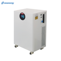 Smsenergy 10KW 10KWh 15KWh Système de Stockage Solaire Tout-en-un LiFePO4 Hybride Double Installation sur Réseau Cellules Premium