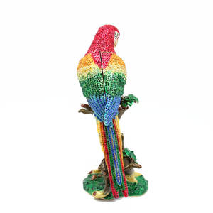 SHINNYGIFTS, шкатулка для оловянных безделушек ручной работы, бижутерия, эмаль, попугая, украшения, техника для домашнего использования, сувениры, подарок - Product Image 2