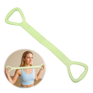 Bandas de Resistencia Elásticas para Estiramiento de Brazos, Piernas y Parte Superior del Cuerpo - Barra de Ejercicio Portátil para Casa/Oficina y Equipo de Yoga y Pilates - Product Image 1