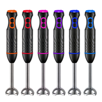 Mixeur Plongeant Électrique Professionnel en Acier Inoxydable et Plastique, Moteur en Cuivre Pur 600W, 600ml, Usage Domestique