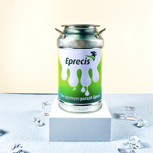 Food grade milk can special shape piggy bank metal box Popcorn tin can