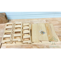 6 niveaux 24 peut pulvériser de la peinture ou du lubrifiant peut montage mural support de stockage support aérosol peut support étagère en bois étui organisateur