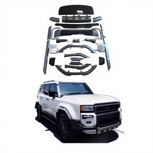 车身套件，用于Yo Ta Land Crui Ser Prado 2024 LC250升级至Modellista高品质前唇侧裙轮眉 - Product Image 1