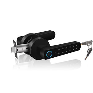 मोबाइल फोन स्मार्ट ब्लू-दांत कीपैड बायोमेट्रिक फिंगरप्रिंट डोर लॉक - Product Image 1