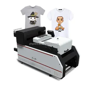 Imprimante DTF tout tissu impression imprimante A3 dtf machine d'impression shaker machine à poudre tout en un machine à poudre