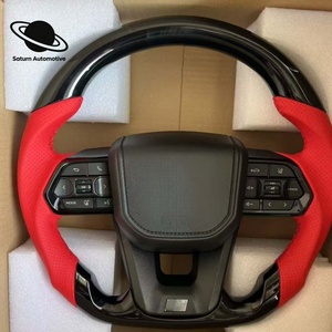 Volante Negro Piano para <span class=keywords><strong>Lexus</strong></span> <span class=keywords><strong>500h</strong></span> LC 500 2016-2026, Mejora Interior, Volante Personalizado de Fibra de Carbono - Product Image 1