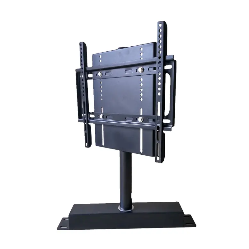 Universal Table Top Monitor Stands para 32 a 65 polegadas TVs de tela plana Swivel TV Mount Controle Remoto 360 Graus Rotate TV Stand