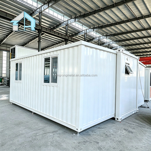 Maison mobile modulaire extensible de 20 pieds, résistante aux ouragans, aux UV et au bruit, directement de l'usine, pour logement temporaire - Product Image 2