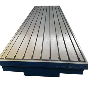 铸铁平台重型耐用非标定制t型槽平台性能测试铸铁板