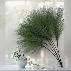 Decoración de Techo, Accesorios de Fotografía para Exteriores, Arreglos Florales para Bodas, Cañas, Hierba, Flores de Seda, <span class=keywords><strong>Hojas</strong></span> Verdes Artificiales - Product Image 4