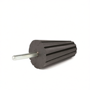 Soporte cónico de goma para mangas de 22 mm, 36x60 mm, eje de 6 mm para lijadoras neumáticas - Product Image 2