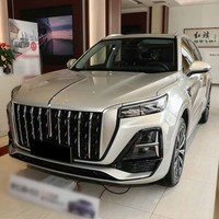Hongqi HS5 2025 2.0T 252HP L4 SUV de Luxe 4785x1905x1700 Essence 360 Éclairage LED Sièges Électriques Automatique R18 Noir Gauche