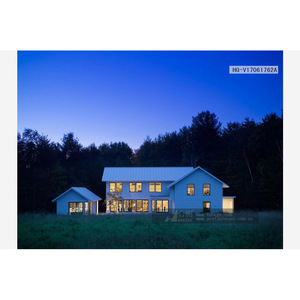 Coastal Style <b>Light</b> Steel Frame Villa HG-V17061760A With <b>Pool</b> Deck And Balcony For Residential Use - Product Image 3