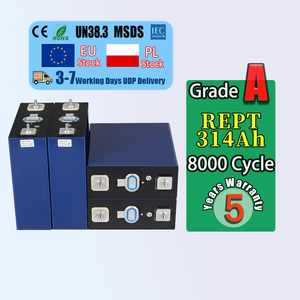 EU Stock 8000+ Deep Cycle REPT 3.2V 314Ah Lifepo4 <b>Battery</b> Cell Solar Lithium <b>Battery</b> AKKU for Home Solar Energy - Product Image 1