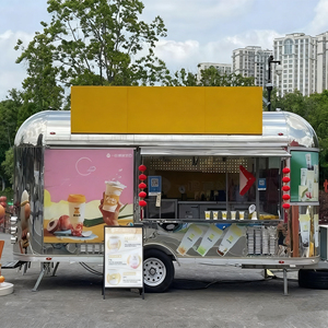 Nouvelle conception, couleur personnalisable, remorque de concession en aluminium, camion de nourriture entièrement équipé, cuisine en acier inoxydable, configuration de restauration rapide - Product Image 6
