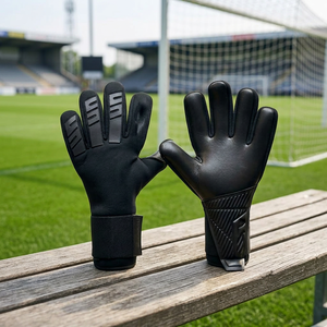 Guantes de Portero de Fútbol Profesional con Logotipo Personalizado, Látex Alemán, Fabricante OEM para Clubes y Academias de Fútbol de EE. UU., Portero de Élite - Product Image 1