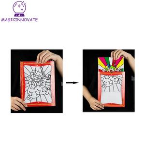 Grande carte de couleur de Clown changeante, tours magiques, jouets pour enfants, près de la scène, accessoires magiques faciles à faire, jouets classiques pour enfants - Product Image 4