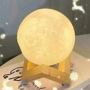 Luces De Luna 3D JAIYI, luces de modelado de Luna LED controladas por sensor táctil recargable para decoración de dormitorio - Product Image 5