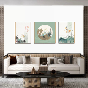 Noyau de <span class=keywords><strong>peinture</strong></span> sur soie traditionnelle, processus de feuille d'or, <span class=keywords><strong>peinture</strong></span> décorative de cadre en bois massif pour la <span class=keywords><strong>peinture</strong></span> de <span class=keywords><strong>triptyque</strong></span> de maison et de bureau - Product Image 3