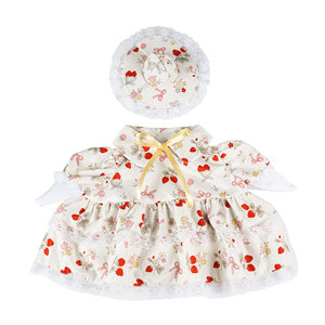 MSYO Vestido de <span class=keywords><strong>Ganso</strong></span> para Porche con Temática de Pascua y Sombrero, Estampado de Fresas y Flores, Atuendo para <span class=keywords><strong>Ganso</strong></span> de Jardín para Decoración de Porche - Product Image 5