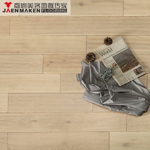 Plancher de danse en bois multicouche en bois d'ingénierie, faux <span class=keywords><strong>parquet</strong></span> chêne blanc lisse brossé, CARB2, pour <span class=keywords><strong>salon</strong></span>, garantie 5 ans - Product Image 5