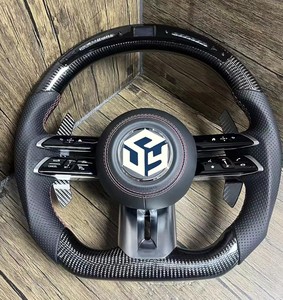 Volant sport en Alcantara avec écran LED pour Mercedes Benz C217 W209 W204 W205 W206 W207 Coupé <span class=keywords><strong>C63s</strong></span> C63 - Product Image 3