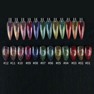 Esmalte de Uñas en Gel UV 9D con Efecto Ojo de Gato, Reflectante, Brillante, Color Rosa, Popular - Product Image 3