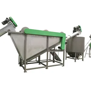 Greenlandplast Plastic Wasmachine Recycling Machine Voor Plastic Afval Pet Fles Recycling Machine Prijs