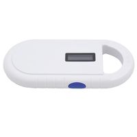 RFID Animal Glass Capsule Tag 134,2 kHz Microchip Reader Material ABS Interfaz USB 3-13cm Distancia de lectura Estándar ISO 7815 para